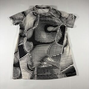 Boy's Nike Youth Large  Dri-Fit Short Sleeve All Over Print‎ Polyester Shirt